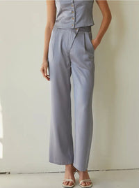 Alexia Satin Twill Pants image 0
