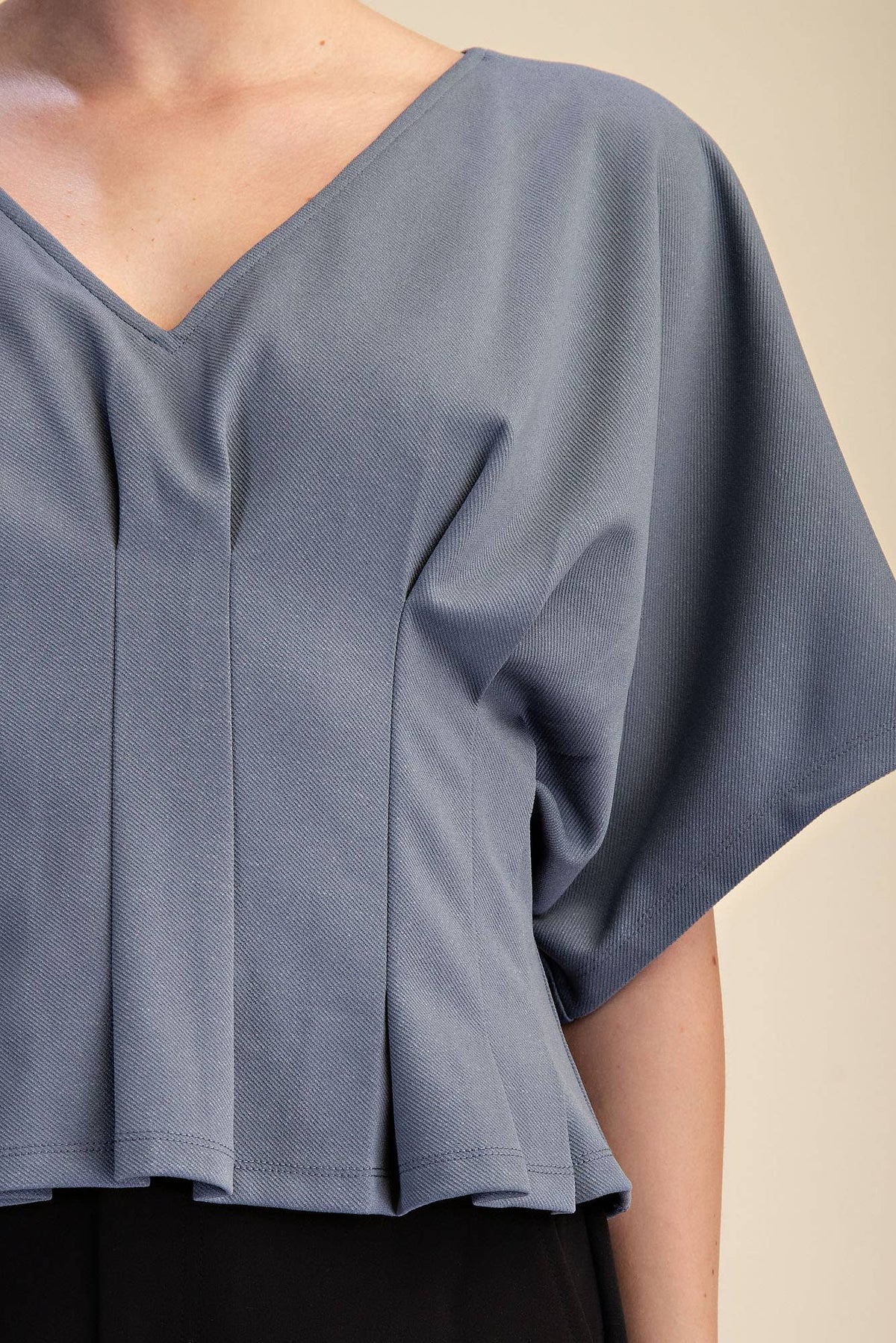 The Pleated Dolman Top