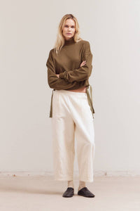 The Side-Tie Long Sleeve Tee