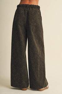The Leopard Wide-Leg Trouser
