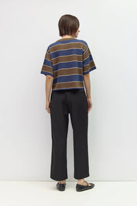 The Striped Elbow Sleeve Sweater
