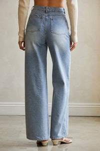 Erin Front Tie Denim Pants image 2