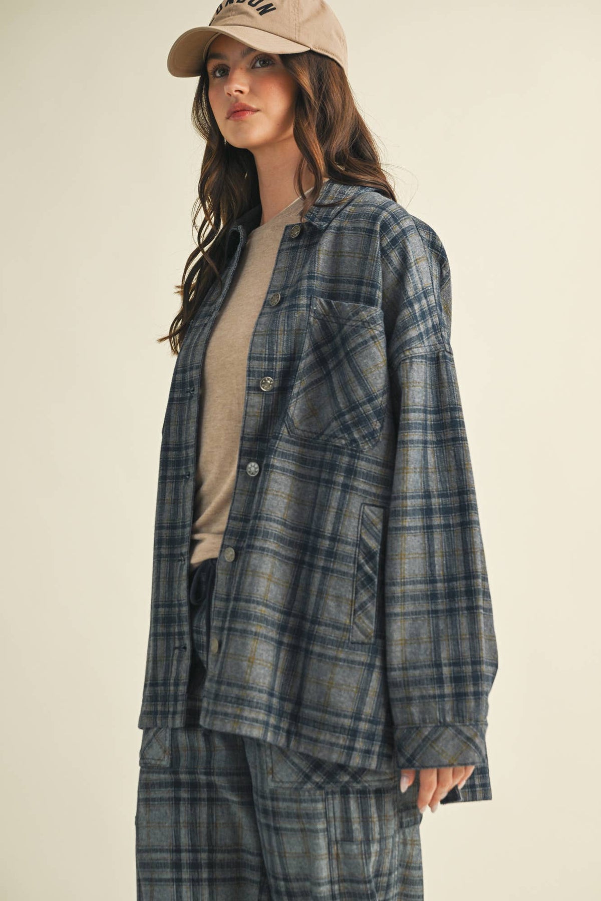 The Structured Plaid Layering Jacket