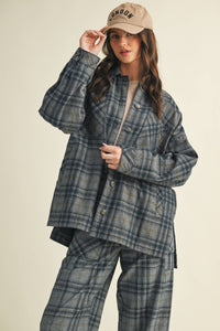The Structured Plaid Layering Jacket