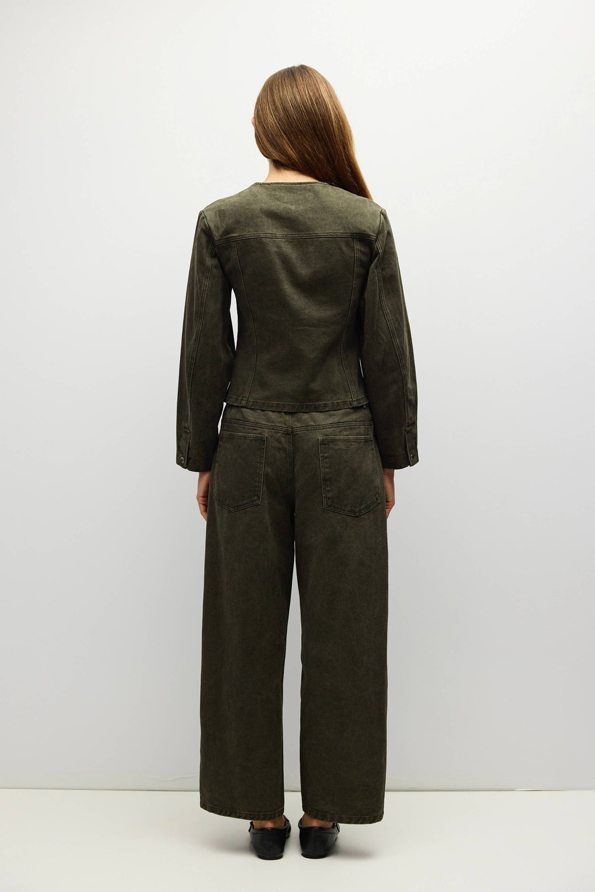 The Fitted Twill Jacket