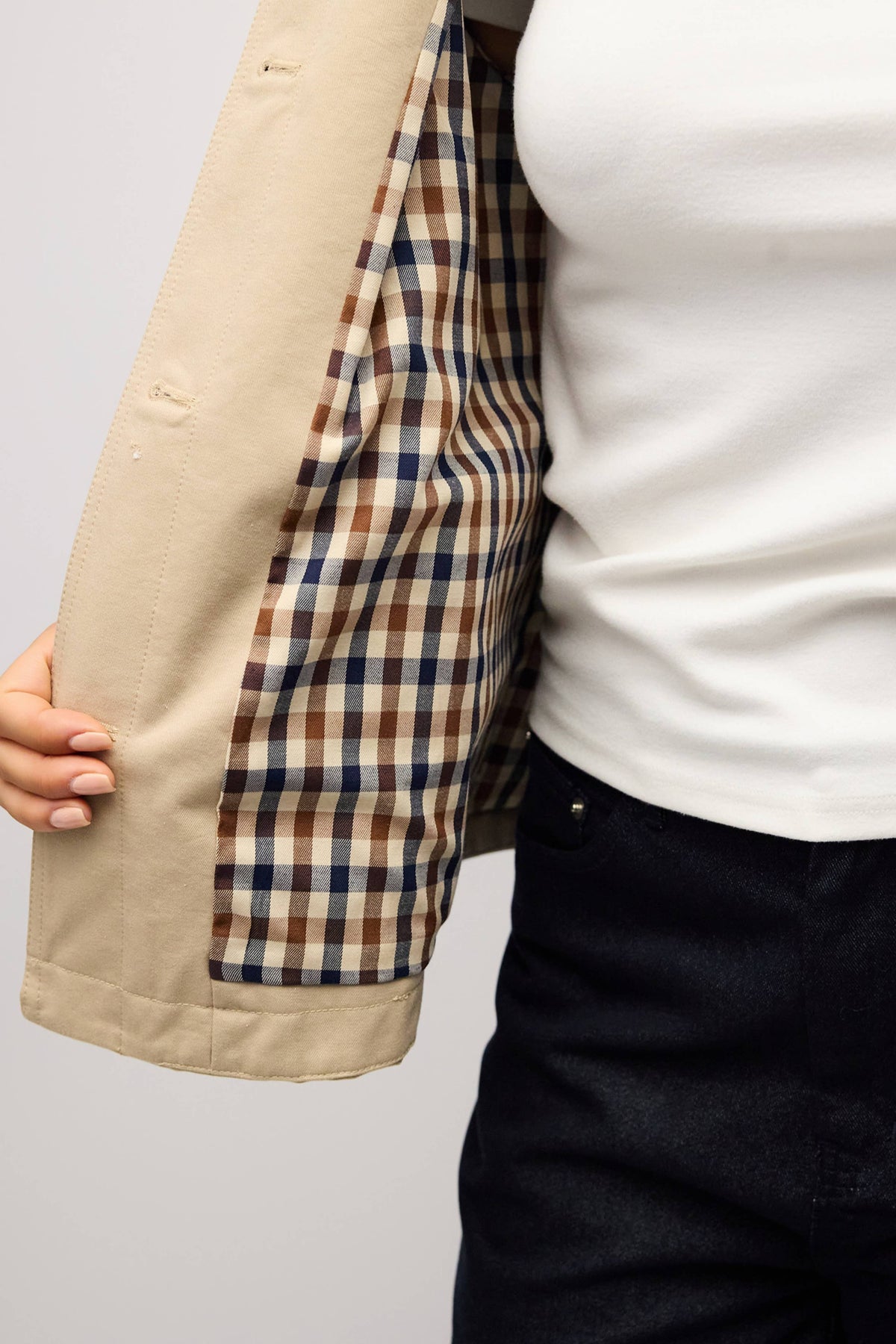 The Funnel Neck Jacket