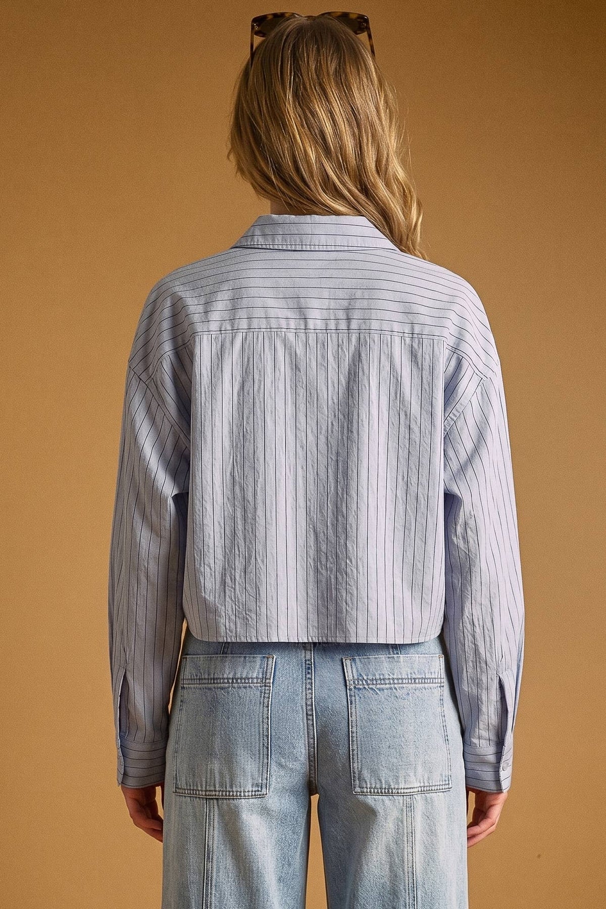 The Pinstripe Button-Down