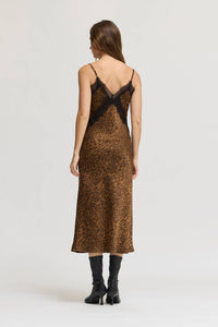 The Leopard Midi Dress