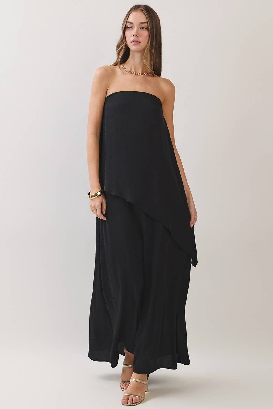 The Strapless Maxi Dress