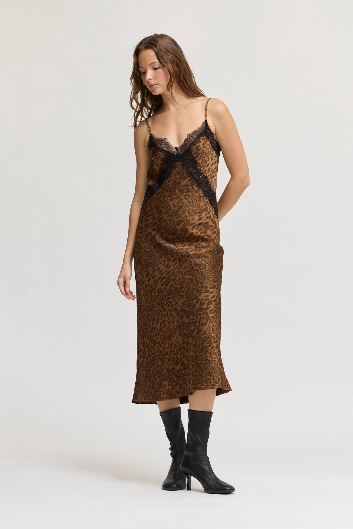 The Leopard Midi Dress