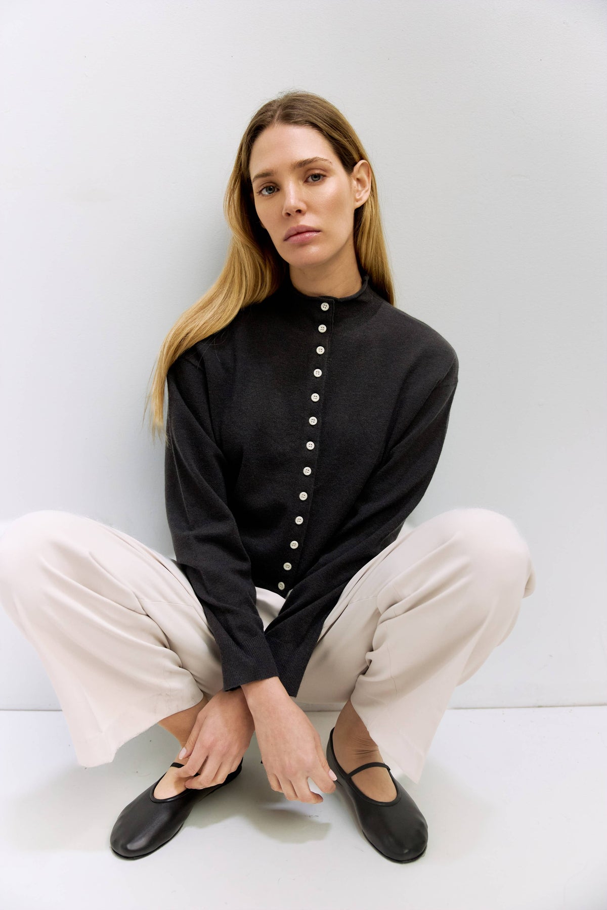 The High Neck Cardigan
