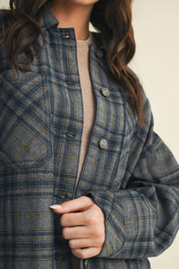 The Structured Plaid Layering Jacket