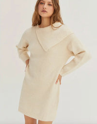 Brittney Turtleneck Sweater Dress image 1