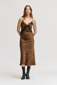 The Leopard Midi Dress
