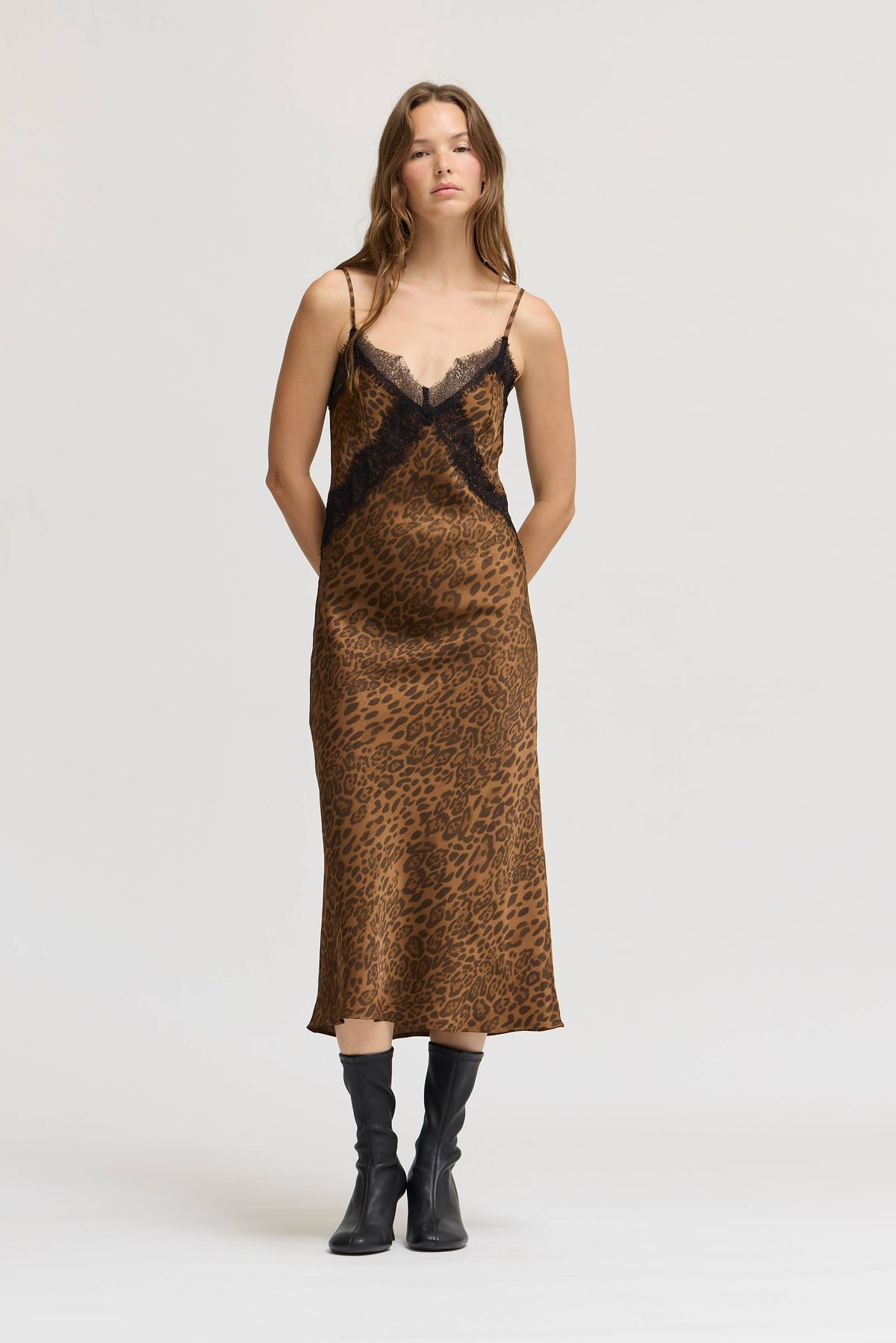 The Leopard Midi Dress