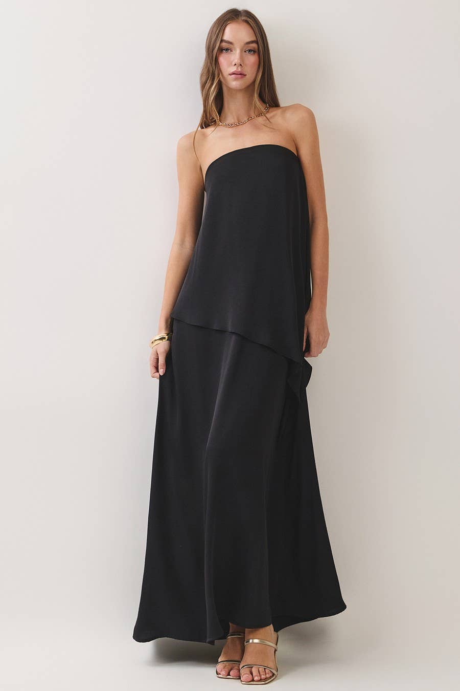 The Strapless Maxi Dress