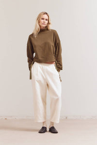 The Side-Tie Long Sleeve Tee