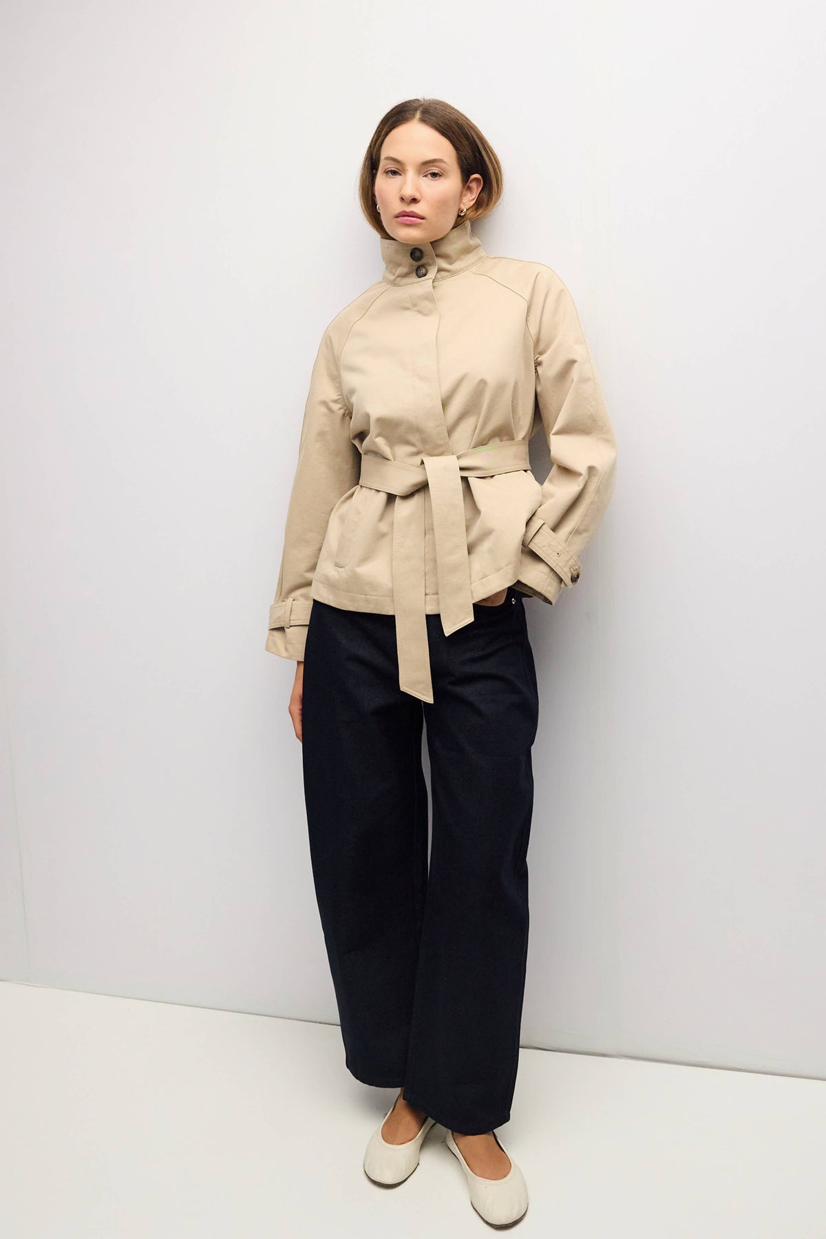 The Funnel Neck Jacket