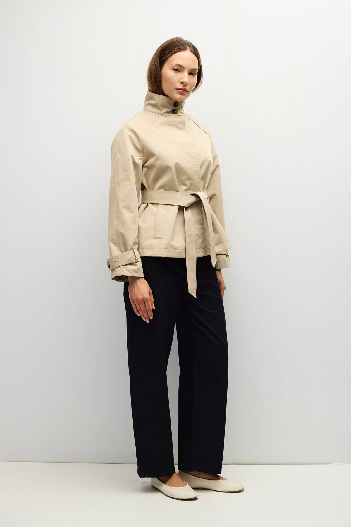 The Funnel Neck Jacket