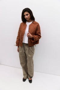 The Quilted Zip Jacket