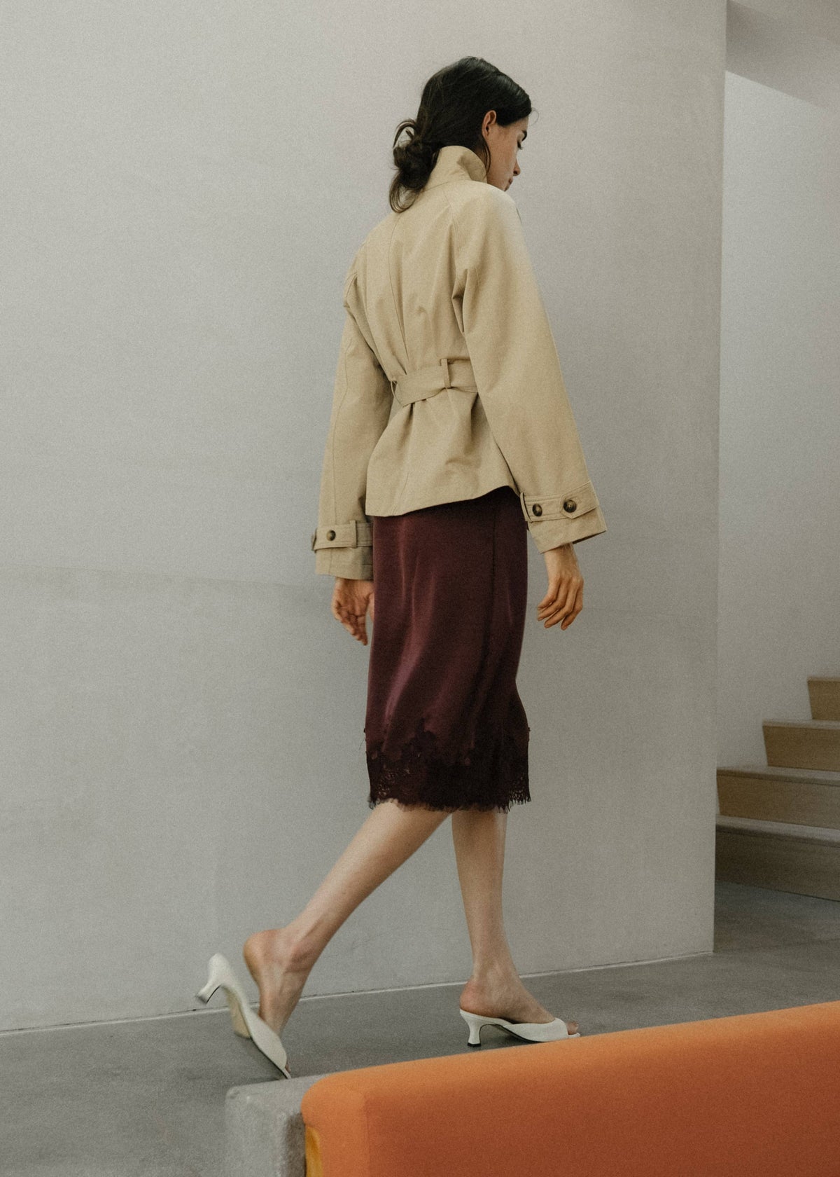 The Funnel Neck Jacket