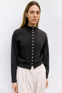 The High Neck Cardigan