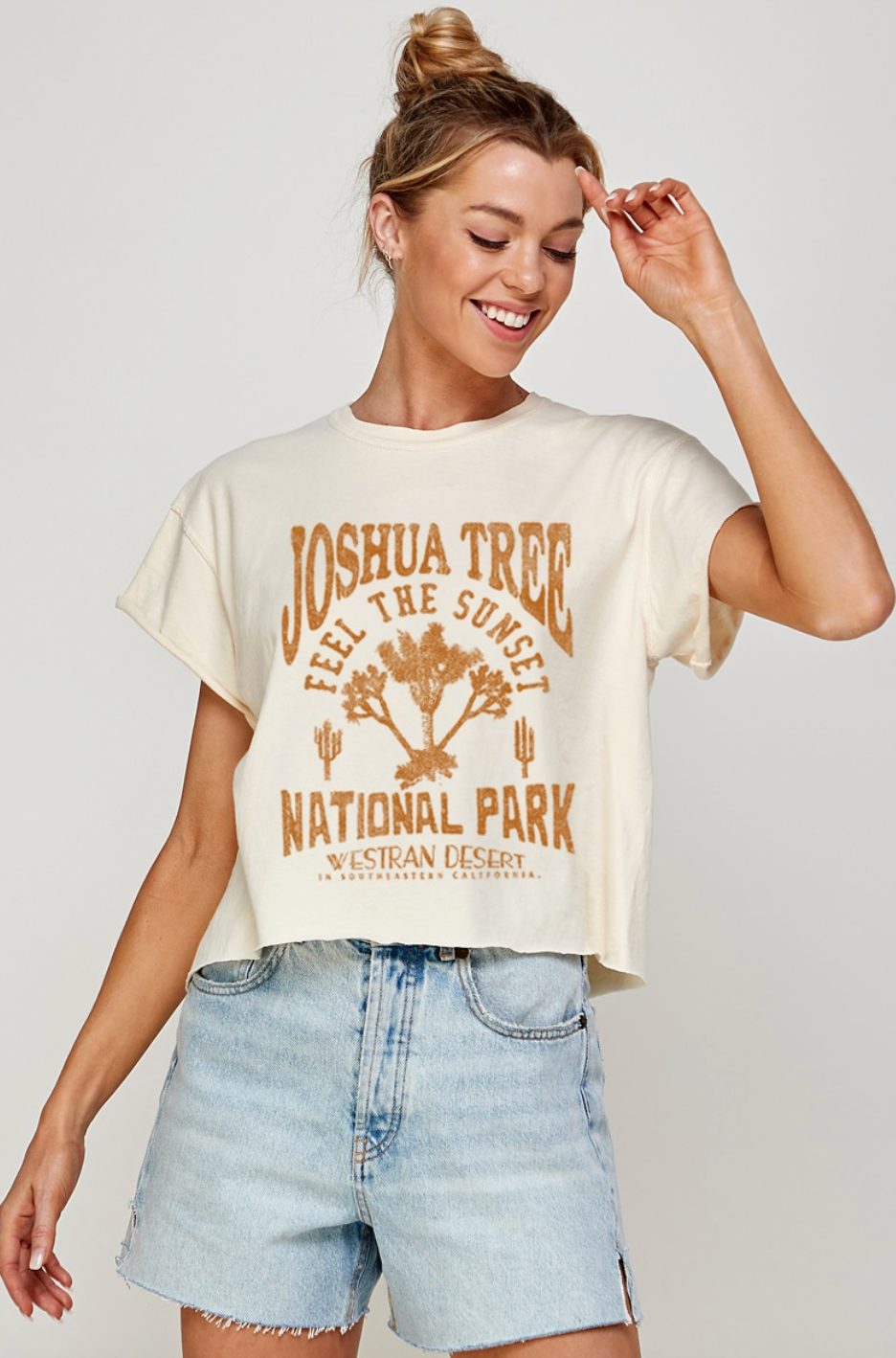 The Joshua Tree Cropped Tee