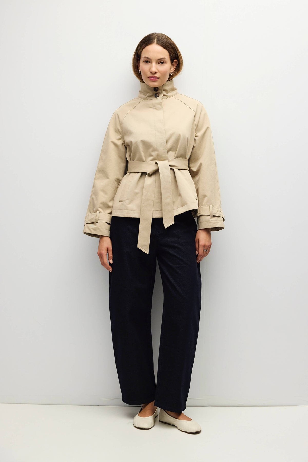 The Funnel Neck Jacket
