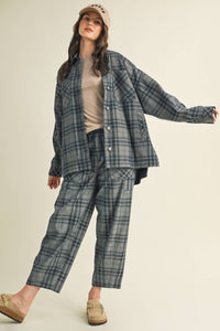The Structured Plaid Layering Jacket