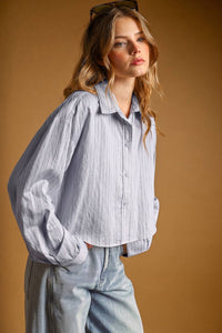 The Pinstripe Button-Down