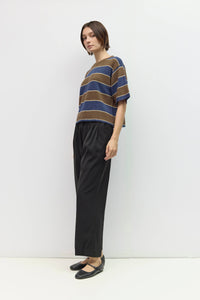 The Striped Elbow Sleeve Sweater