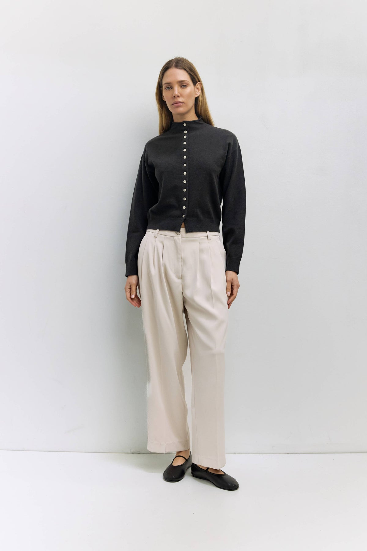 The High Neck Cardigan