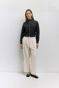 The High Neck Cardigan