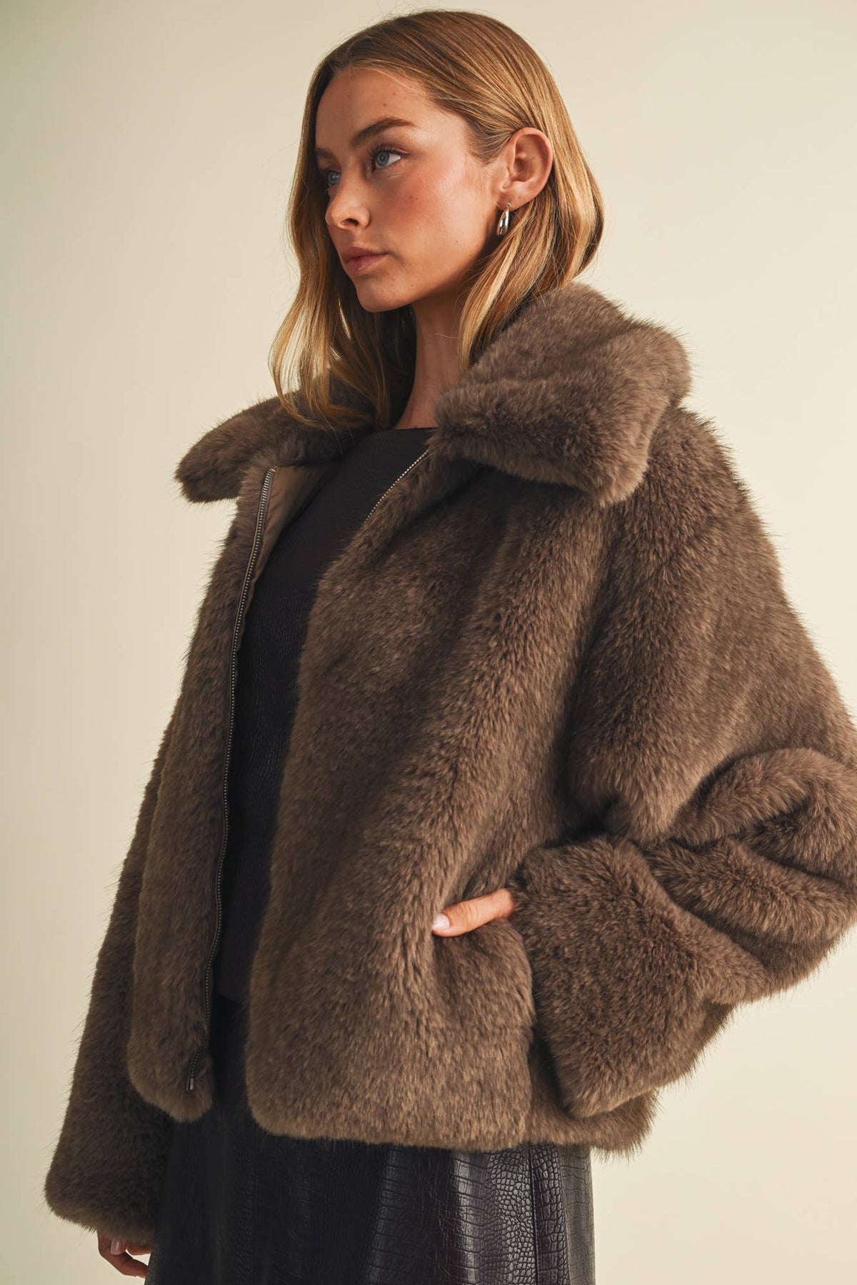The Faux Fur Statement Jacket