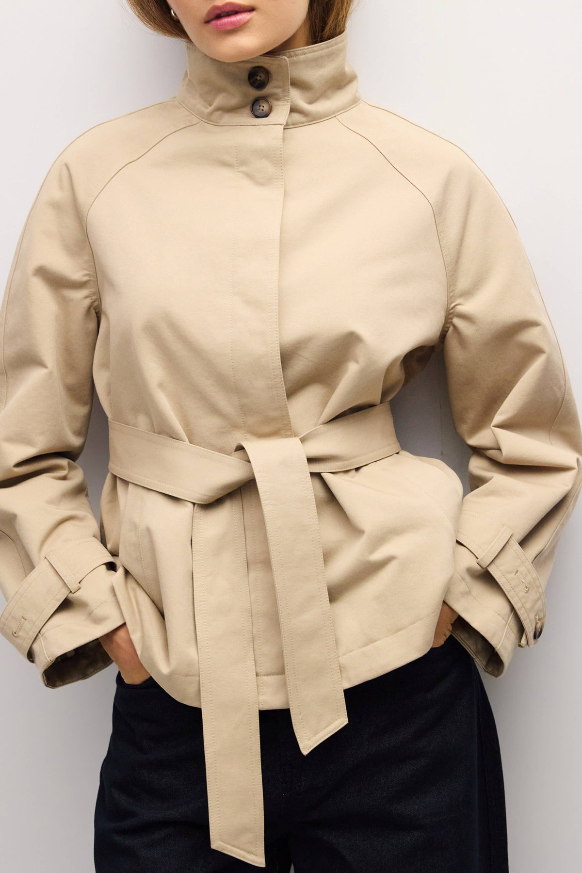 The Funnel Neck Jacket