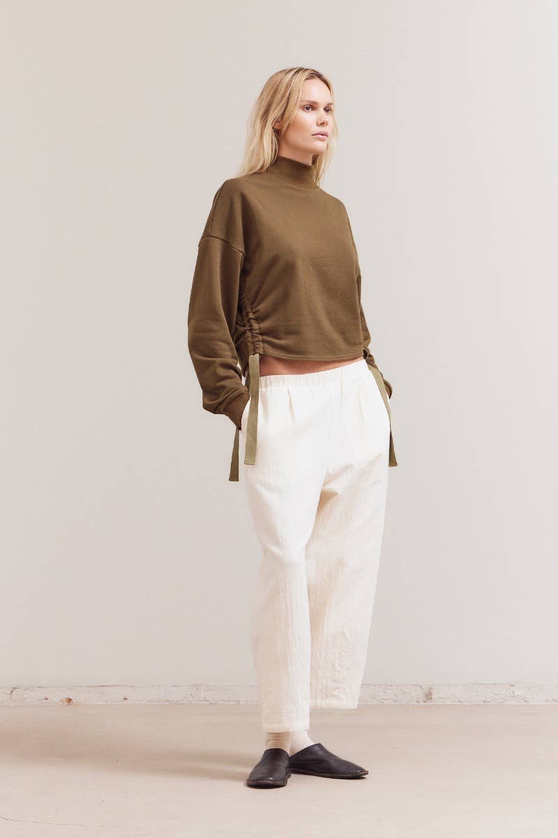 The Side-Tie Long Sleeve Tee