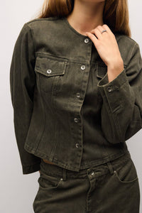 The Fitted Twill Jacket