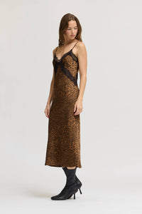 The Leopard Midi Dress