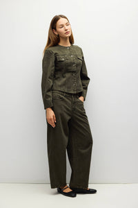 The Fitted Twill Jacket