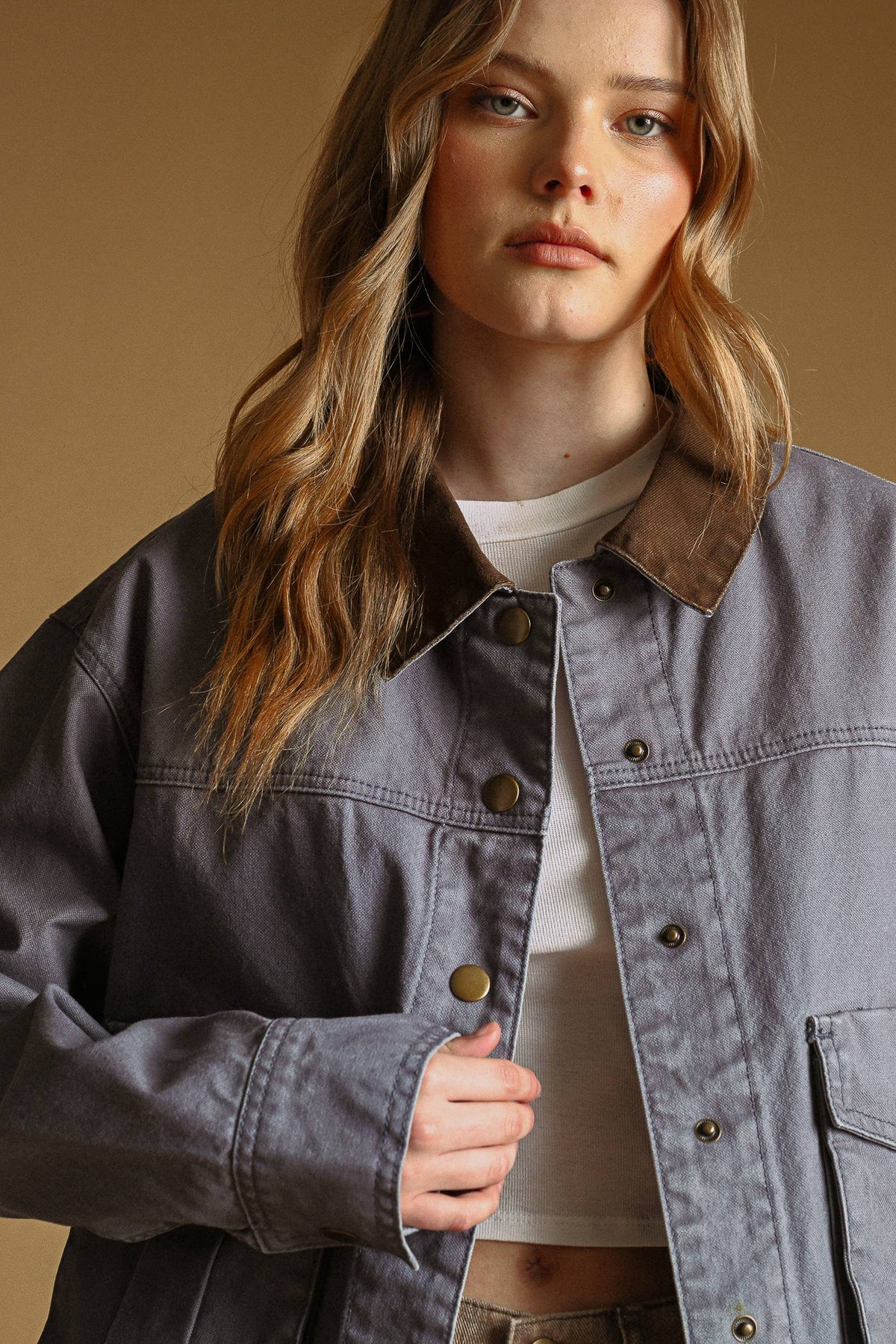 The Corduroy Collar Utility Jacket