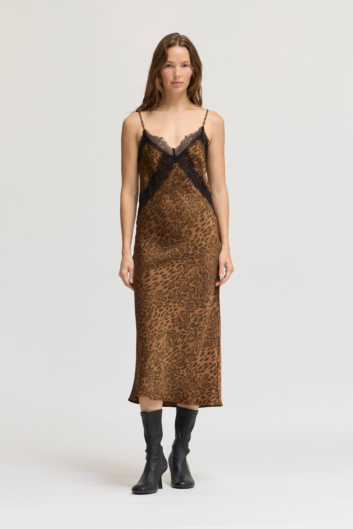 The Leopard Midi Dress