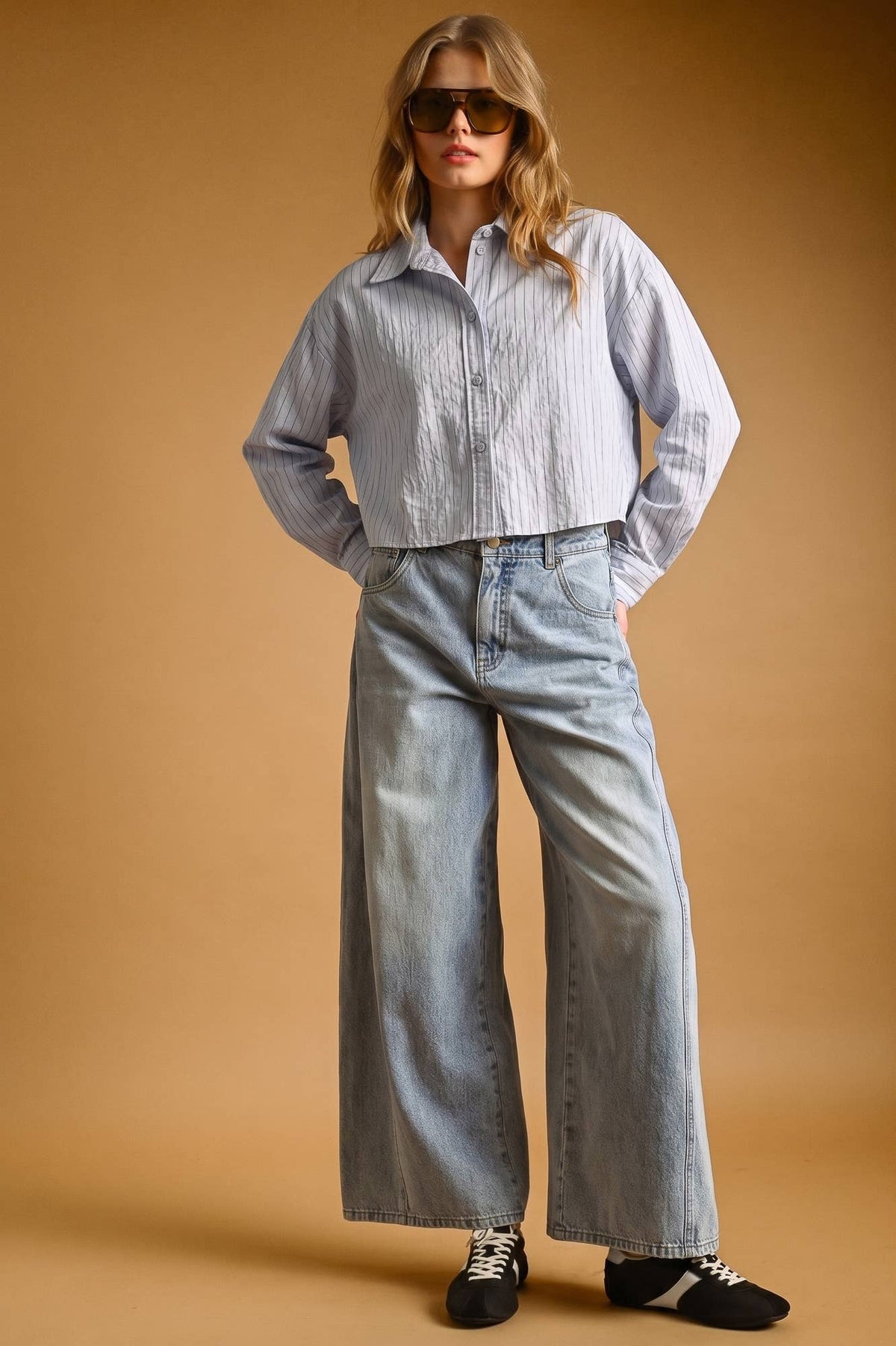 The Pinstripe Button-Down